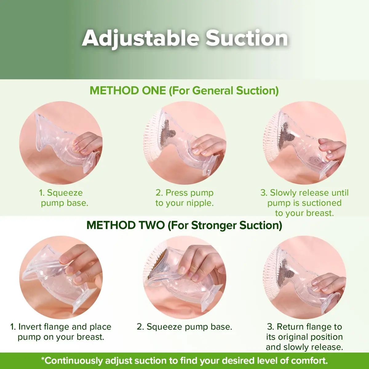 haakaa Gen.2 Manual Silicone Breast Pump 100ml (3.38 Fl Oz) | BPA-Free, Portable, Easy-Clean - view 3