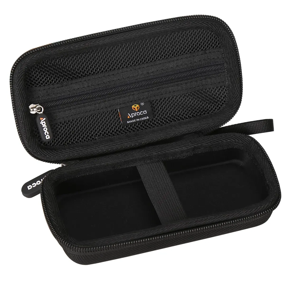 Aproca Black Carrying Case for SYNHOPE Water Flosser Oral Irrigator, 17.1cm (6.7in) | Hard EVA Protection - view 2