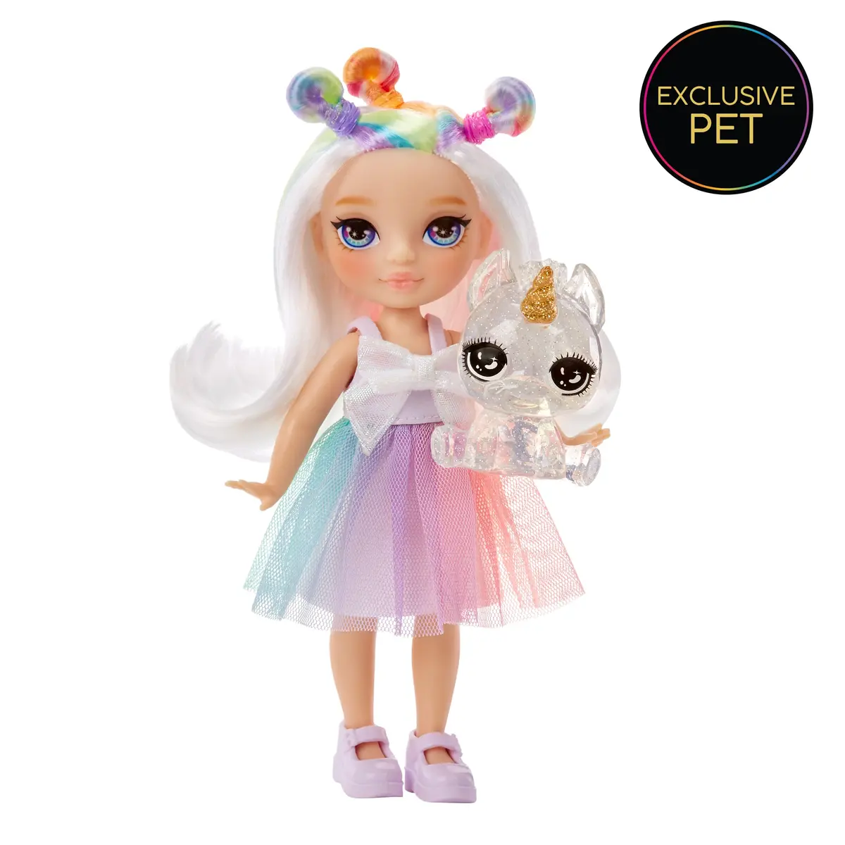 Rainbow High Littles Opal Raine 5.5" Posable Doll with Unicorn & Purse | Girls Toy Gift for Ages 4-12 - view 5