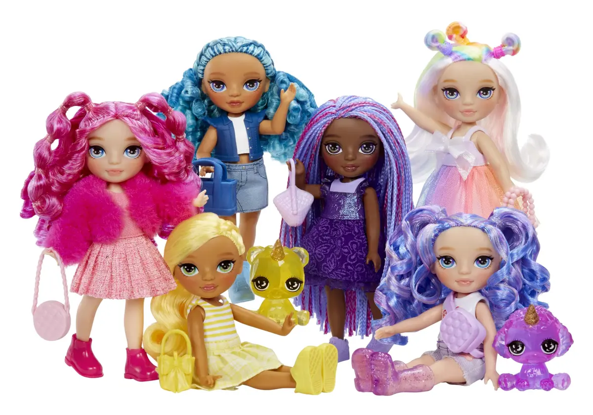 Rainbow High Littles Opal Raine 5.5" Posable Doll with Unicorn & Purse | Girls Toy Gift for Ages 4-12 - view 6