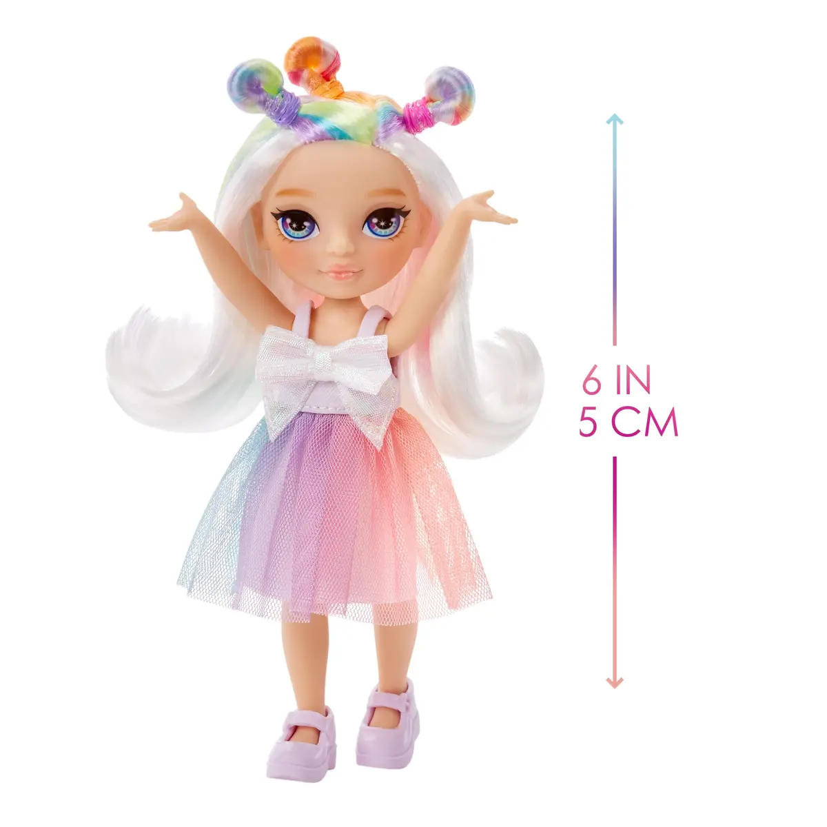 Rainbow High Littles Opal Raine 5.5" Posable Doll with Unicorn & Purse | Girls Toy Gift for Ages 4-12 - view 3