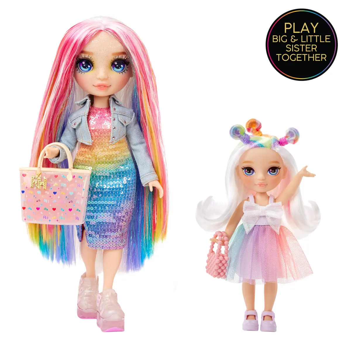 Rainbow High Littles Opal Raine 5.5" Posable Doll with Unicorn & Purse | Girls Toy Gift for Ages 4-12 - view 4