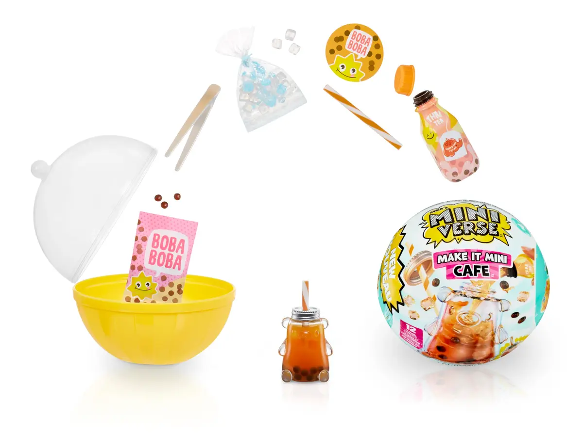 MGA's Miniverse Make It Mini Cafe Series 4 | DIY Resin Play Collectibles for Kids 8+ - main product image