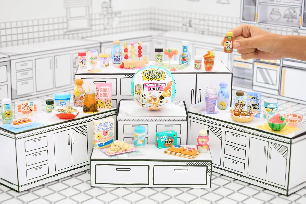 MGA's Miniverse Make It Mini Cafe Series 4 | DIY Resin Play Collectibles for Kids 8+ - view 6