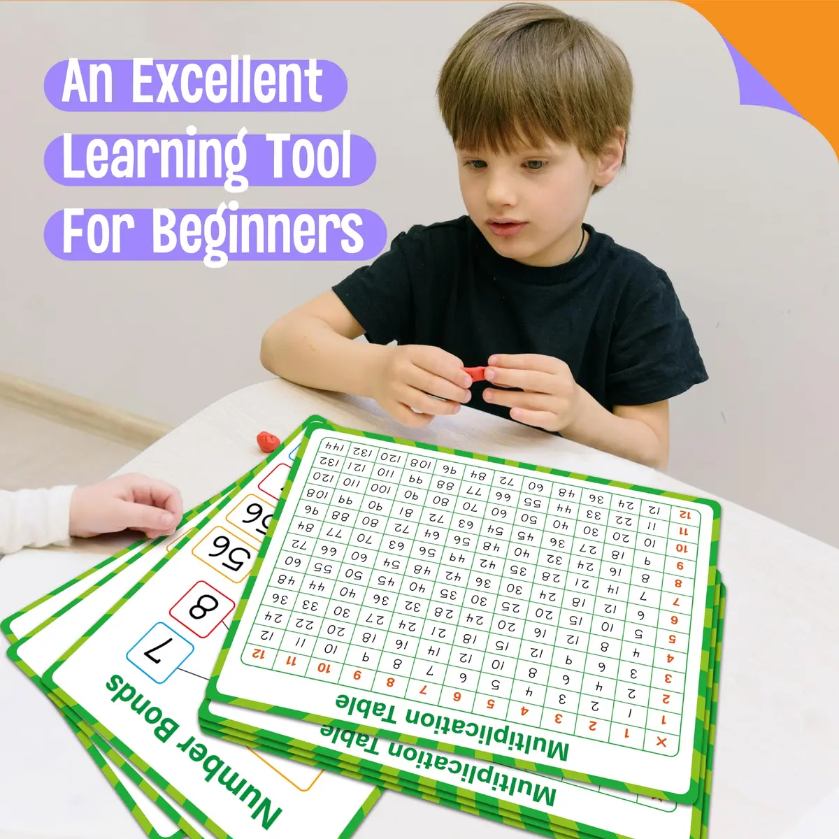 SpriteGru White Writing Board 12” x 9” | Double Sided Math Whiteboard for Kids & Students - view 7