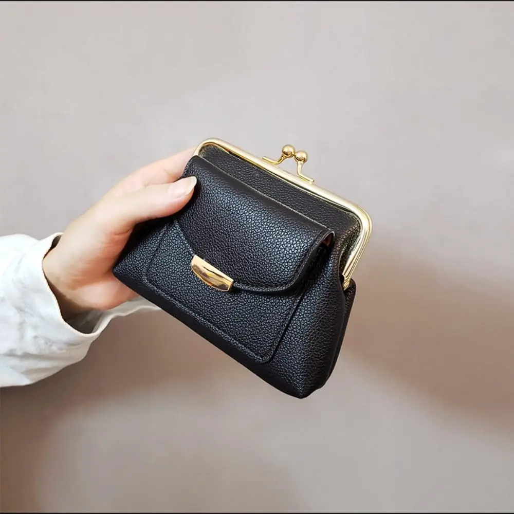 Lavogel Coin Purses with Credit Card Slot Kiss Lock Change Pouch for Women | Vintage Small Wallet - view 5
