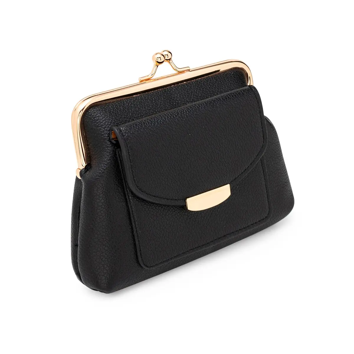 Lavogel Coin Purses with Credit Card Slot Kiss Lock Change Pouch for Women | Vintage Small Wallet - view 2