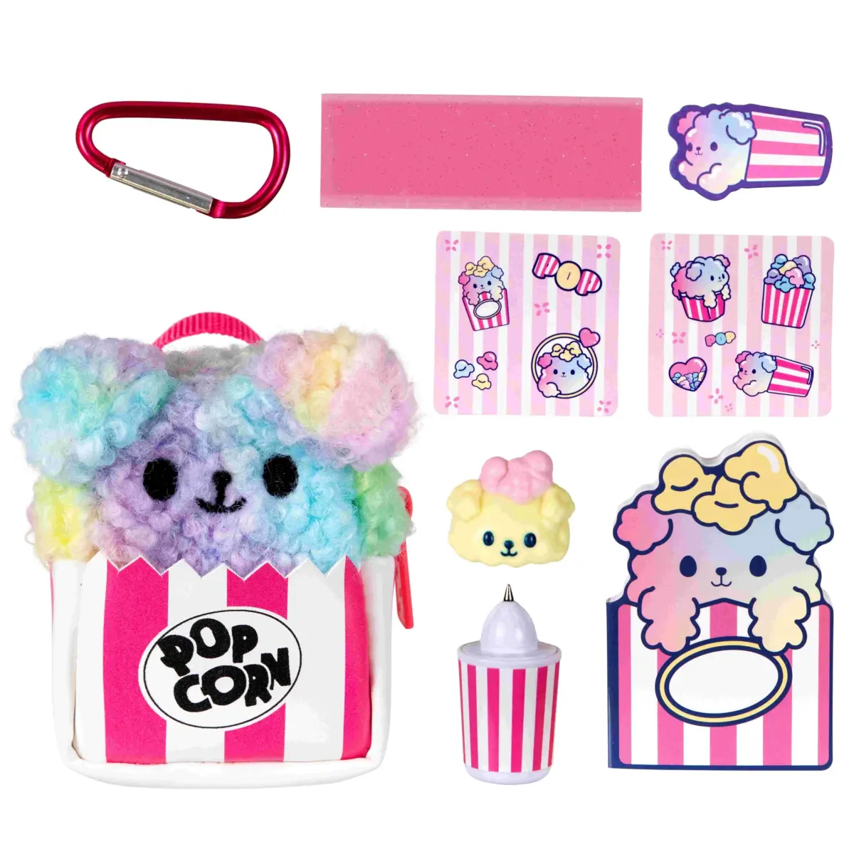 REAL LITTLES Scented Surprise Micro Backpacks 6-Pack | Food Themed with 5 Scented Stationery Surprises Each - view 9