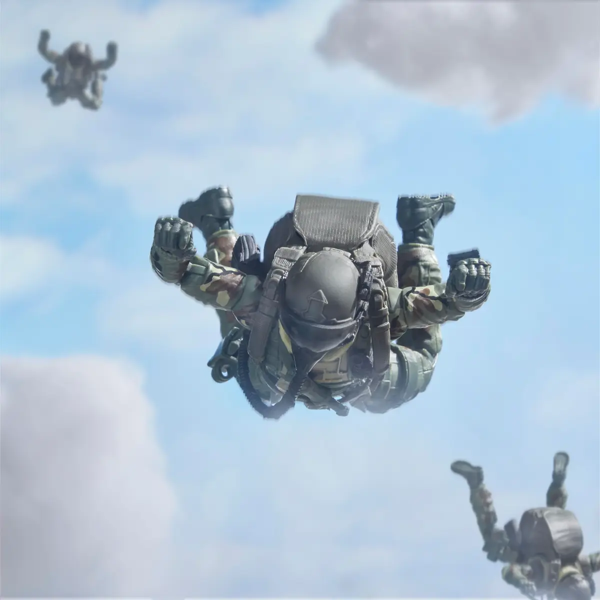 G.I. Joe Classified Series 60th Anniversary Action Pilot - Halo (High Altitude Low Opening) Jumper, 6 Inch Action Figure with Parachute & Accessories | Collectible 6-inch Toy - view 3
