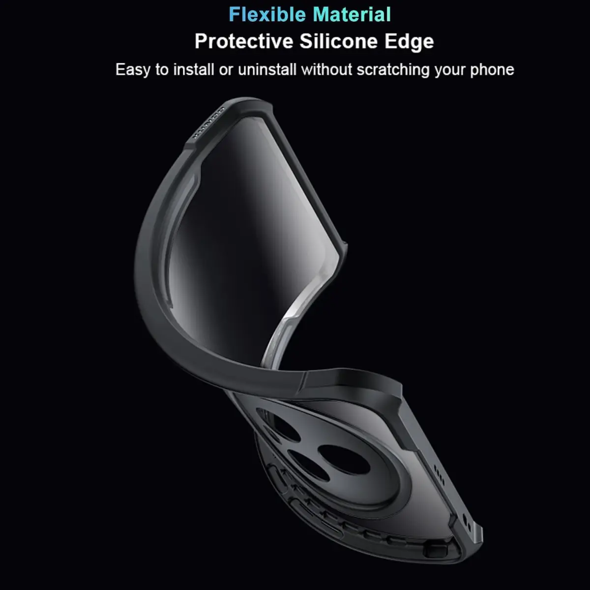 Ltezixal Case for Asus Rog Phone 8 Pro | Shockproof, Sweat-Proof, Fingerprint-Proof - view 3