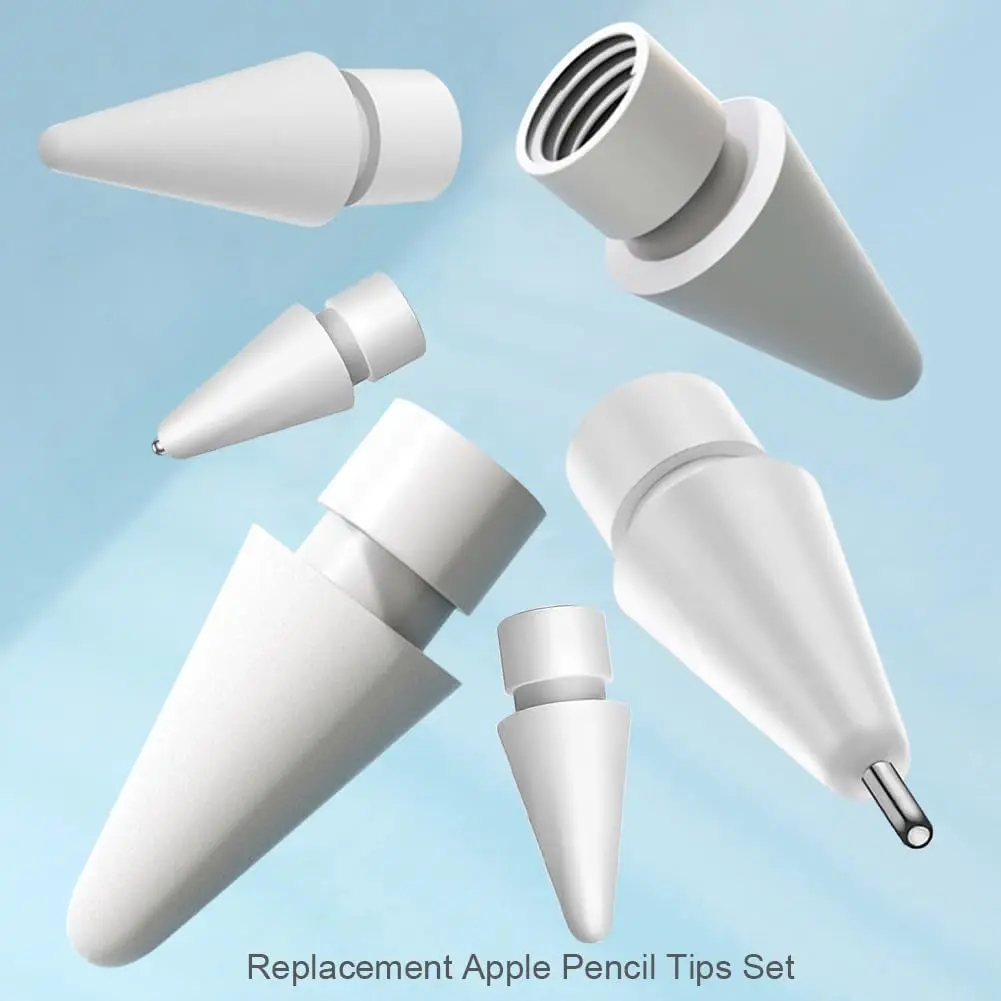 SIXFU Replacement Tips for Apple Pencil, Mix Precise Control Tips Set for Apple Pencil 2nd Gen/1st Gen/USB C | 6 Pack - view 7
