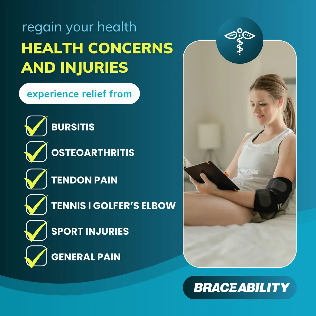 BraceAbility Padded Elbow Brace L/XL | Compression Arm Sleeve with Memory Foam Cushion for Joint Pain, Bursitis, Arthritis & Tendonitis Relief | 21.3 cm (8.4 in) - 35.6 cm (14 in) Circumference - view 7