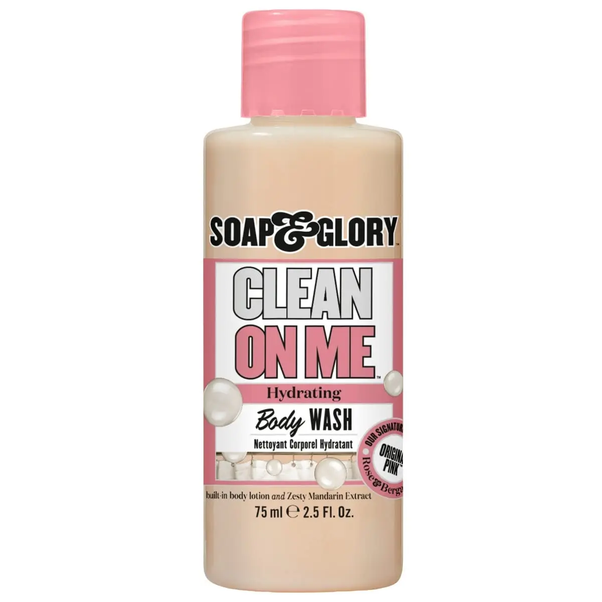 Soap & Glory Original Pink Body Wash 500 ml | Hydrating Skin Cleanser with Built-In Lotion (2 Pack) - main product image