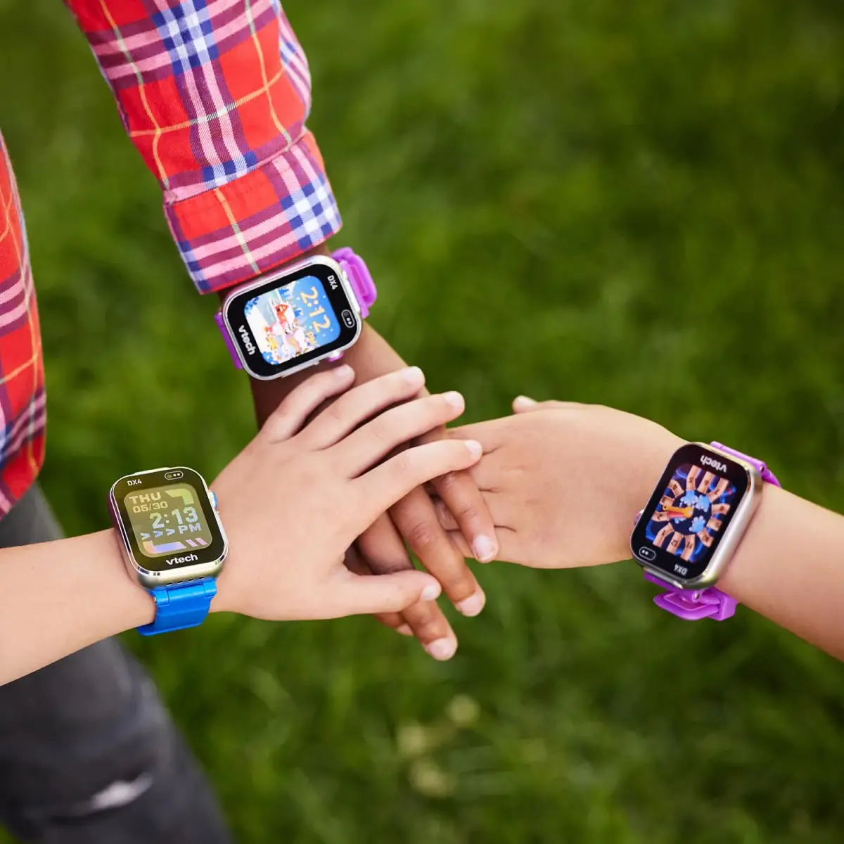 VTech KidiZoom Smartwatch DX4 Blue 22.6cm (8.9" x 0.6" x 1.7") | Dual Cameras, AR Games, Time Practice - view 8