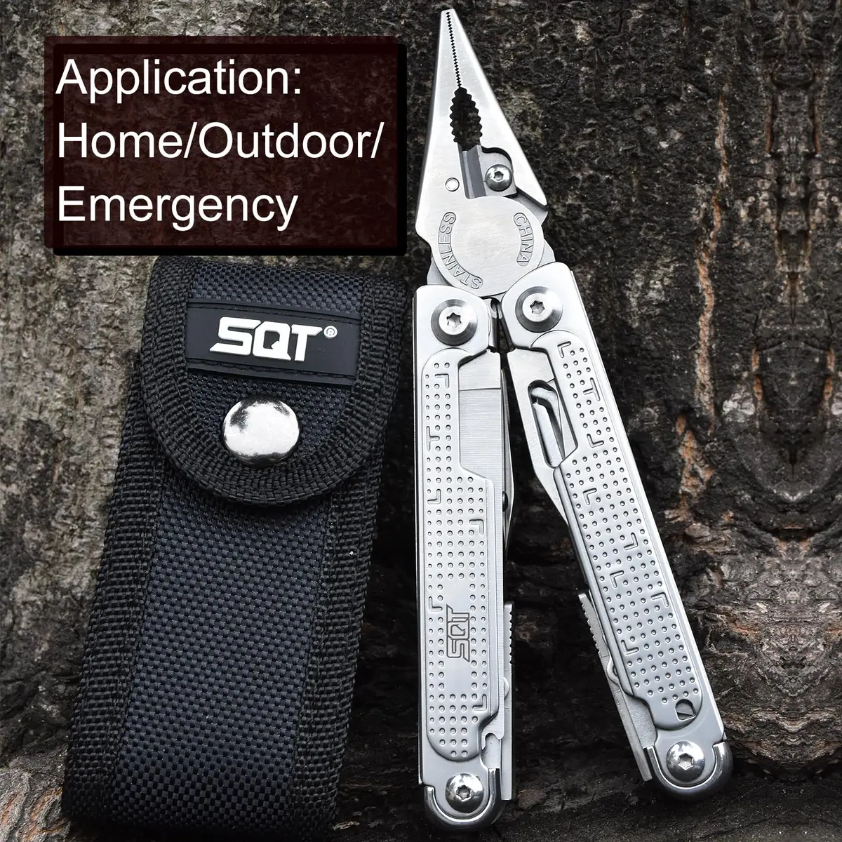 SQT2048 20-in-1 Multitool Foldable & Self-Locking | Compact, Durable, All-in-One Tool for DIY & Outdoors - view 6