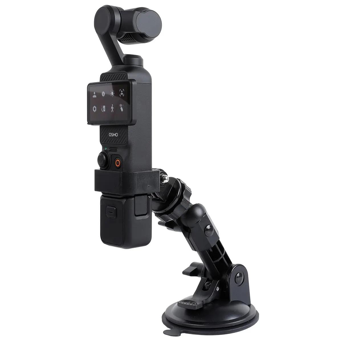 PellKing Suction Cup Car Mount for DJI Osmo Pocket 4/3/Xtra Cameras | 3kg Load Capacity - main product image