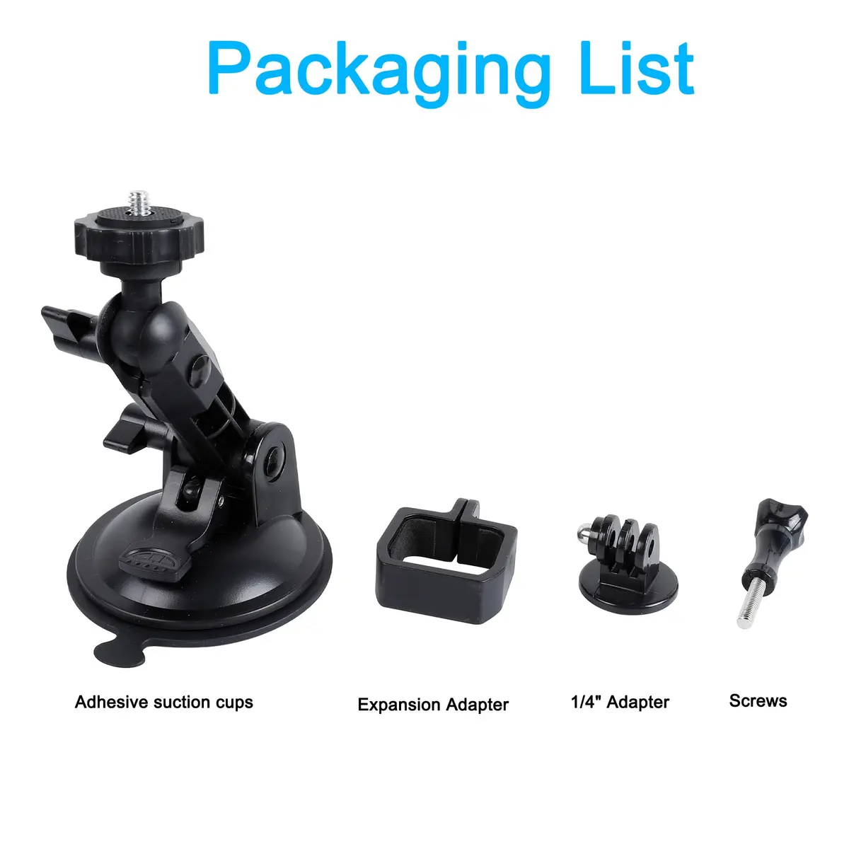 PellKing Suction Cup Car Mount for DJI Osmo Pocket 4/3/Xtra Cameras | 3kg Load Capacity - view 6