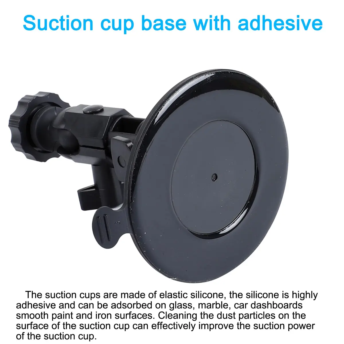 PellKing Suction Cup Car Mount for DJI Osmo Pocket 4/3/Xtra Cameras | 3kg Load Capacity - view 2