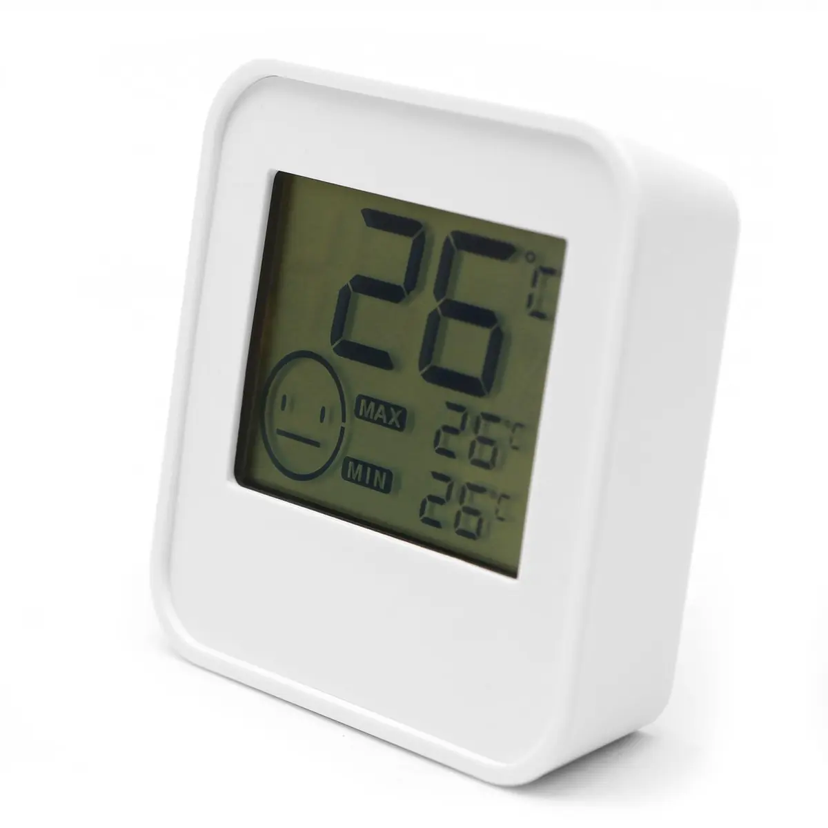 JLENOVEG Digital Indoor Hygrometer & Thermometer Large LCD Display | Humidity & Temp Monitor with Stand & Wall Mount - main product image