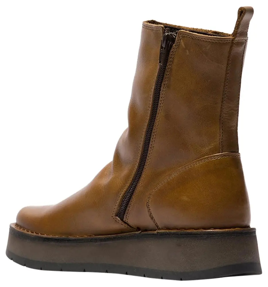 Fly London Reno053fly Ankle Boot | Modern Leather Winter Boot for Women - view 3