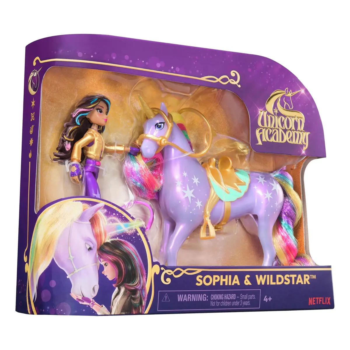 Unicorn Academy Sophia & Wildstar Playset with 2 Accessories, Unicorn Toys, Ages 4+ | Imaginative Unicorn Adventure - view 6