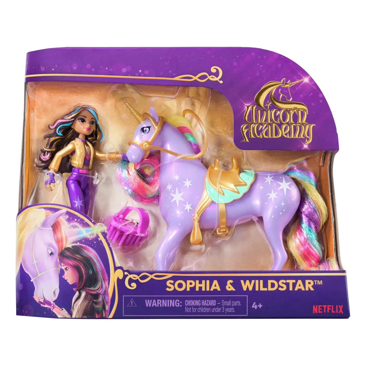 Unicorn Academy Sophia & Wildstar Playset with 2 Accessories, Unicorn Toys, Ages 4+ | Imaginative Unicorn Adventure - view 7