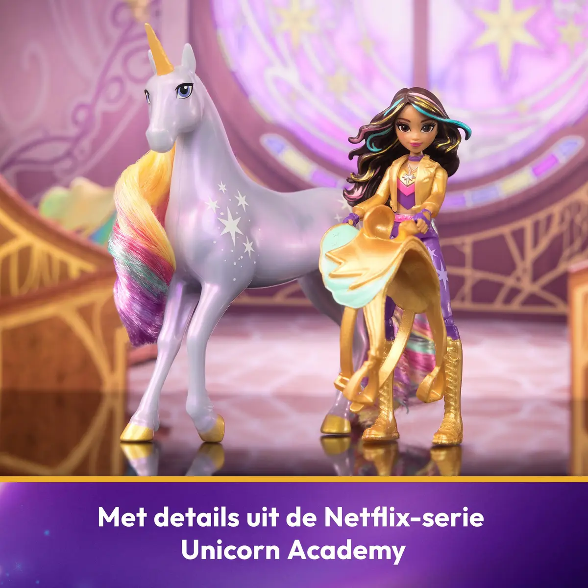 Unicorn Academy Sophia & Wildstar Playset with 2 Accessories, Unicorn Toys, Ages 4+ | Imaginative Unicorn Adventure - view 2
