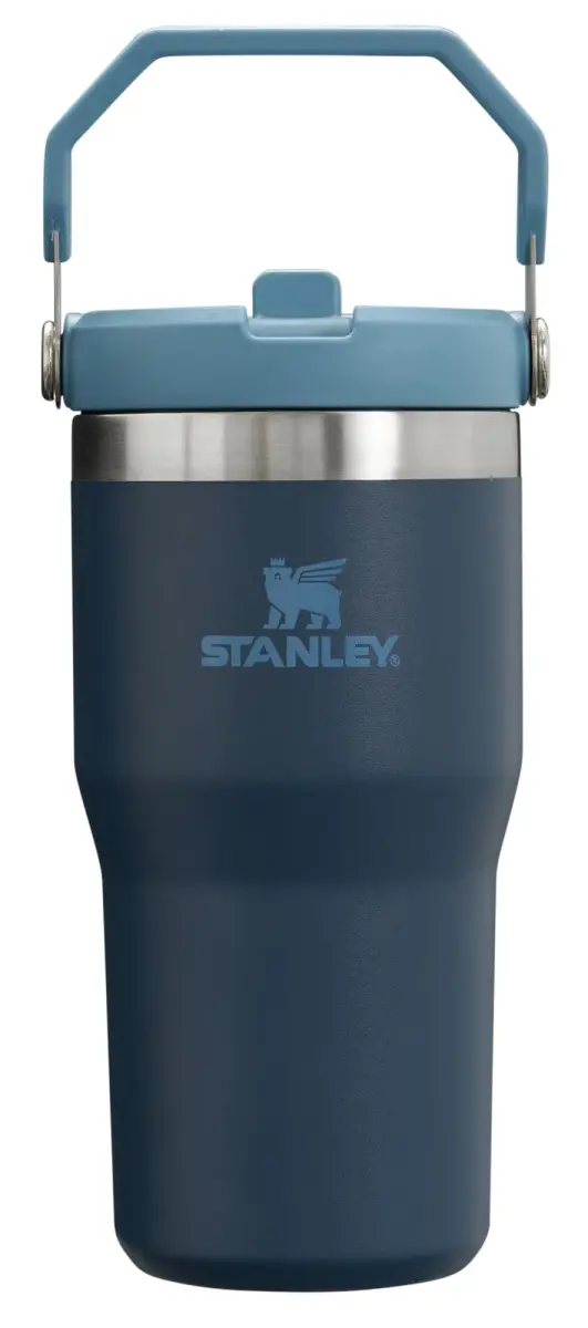 STANLEY IceFlow 2.0 Navy Blue 20 oz Flip Straw Tumbler - Fast Sip, Spill-Resistant, Insulated - main product image