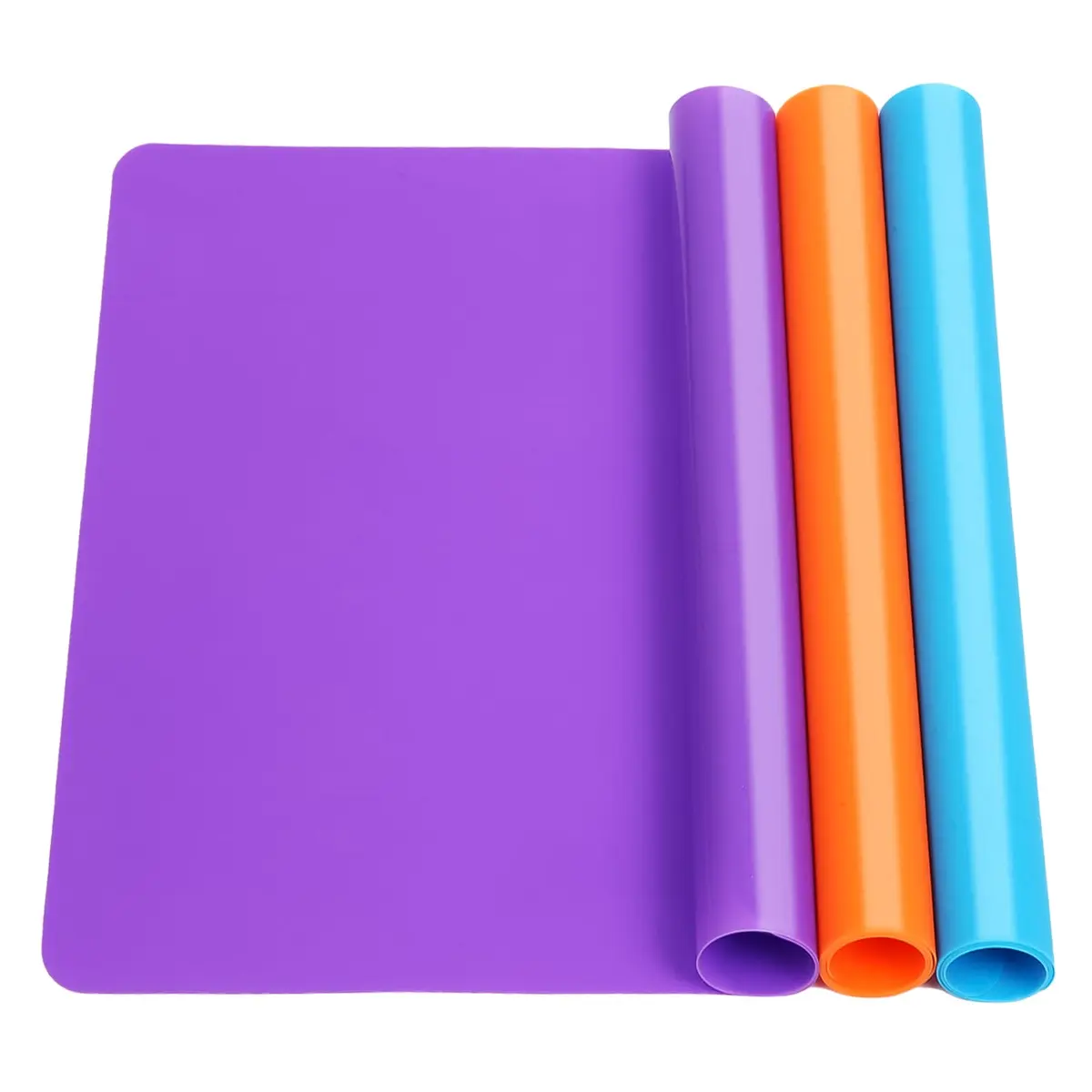 aoulela Silicone Crafting Mats 3 Pack | Nonstick, Heat-Resistant, A3 Size for Jewelry & Resin Crafts - main product image