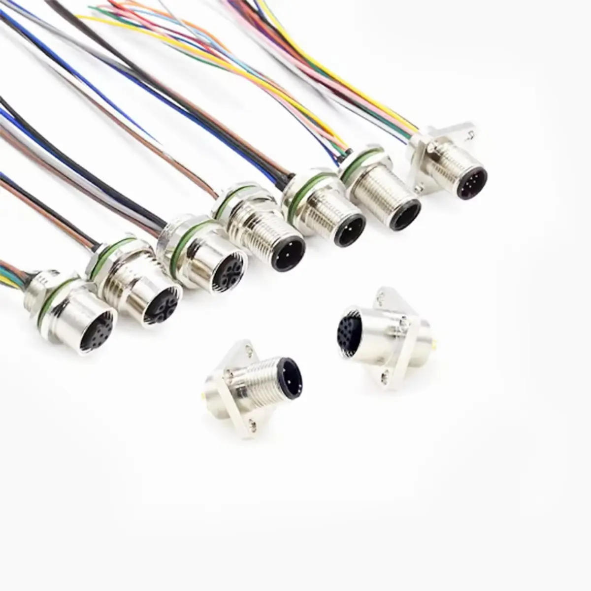 FOWIUNYE M12 5 Pin Male Connector Cable 5 Meter | IP67 Waterproof Aviation Socket - view 5