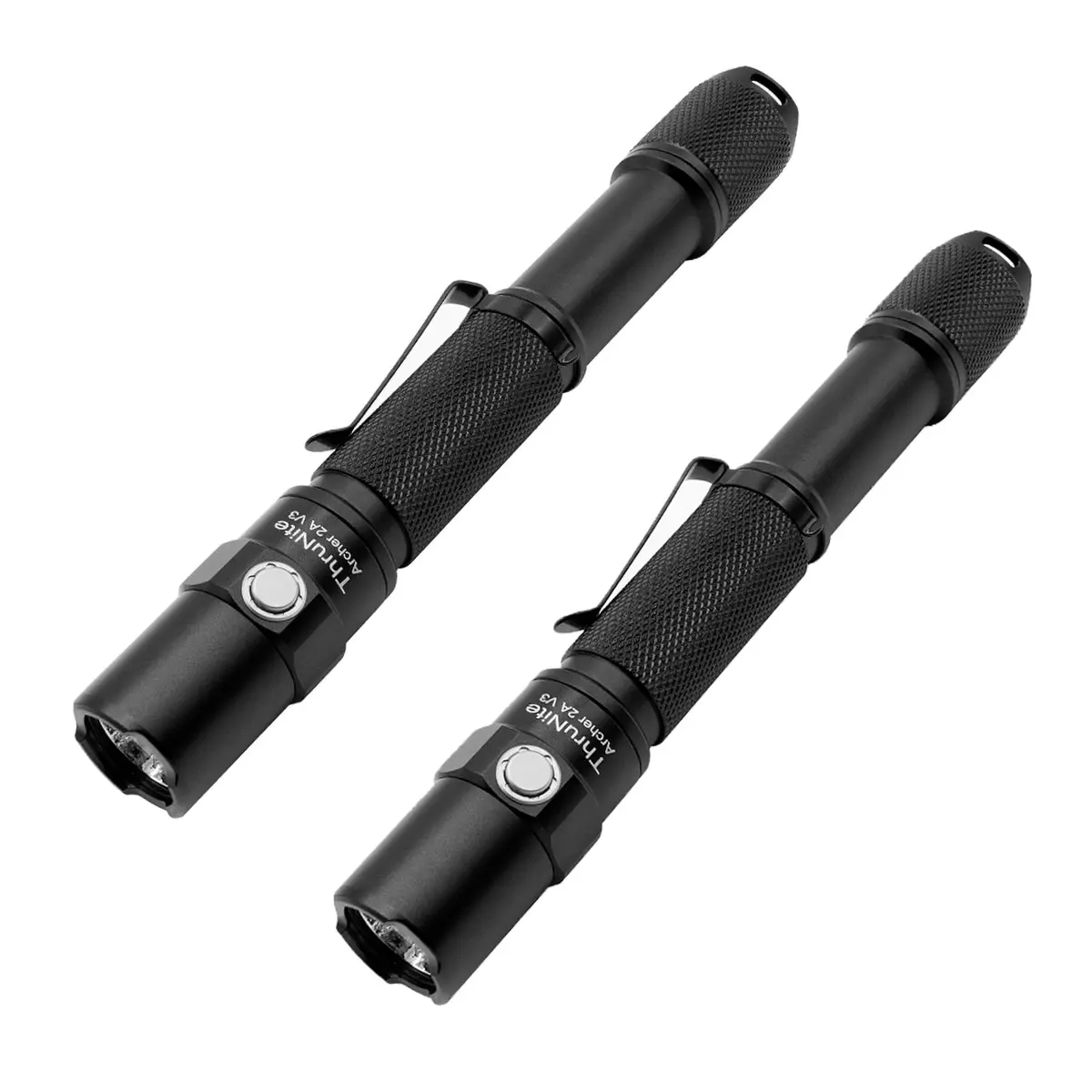 ThruNite 2PCS Archer 2A V3 Cool White LED Flashlight 155mm | 500 Lumens, IPX8 Waterproof, Mini AA, Outdoor - main product image