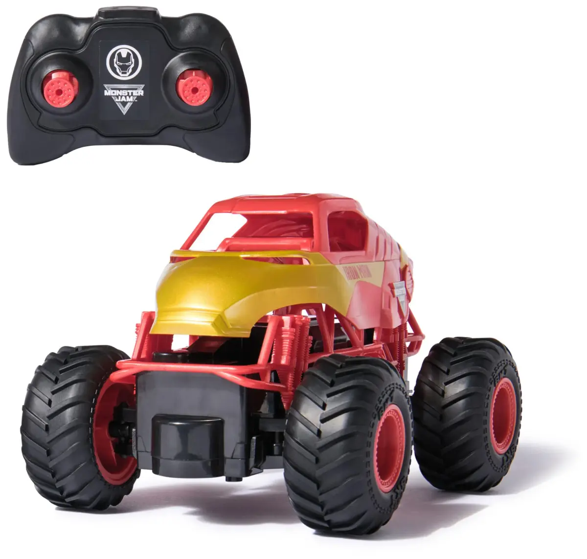 Monster Jam Marvel Iron Man RC Truck 1:24 Scale | ASTM-Tested Toy for Kids Ages 4+ - main product image