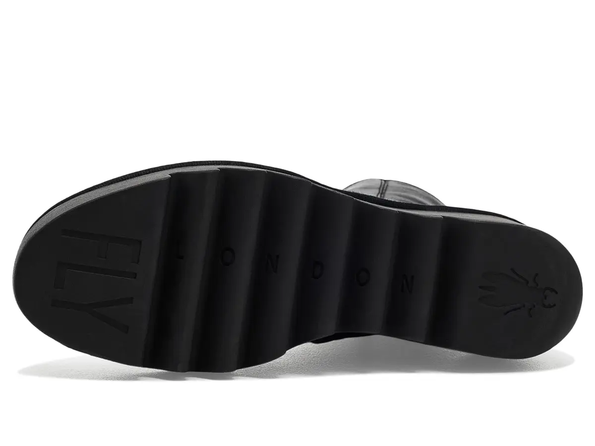 FLY London Women's Baan538Fly Boot in Black 5.5-6 | Waterproof, Cushioned, Wedge Heel - view 5