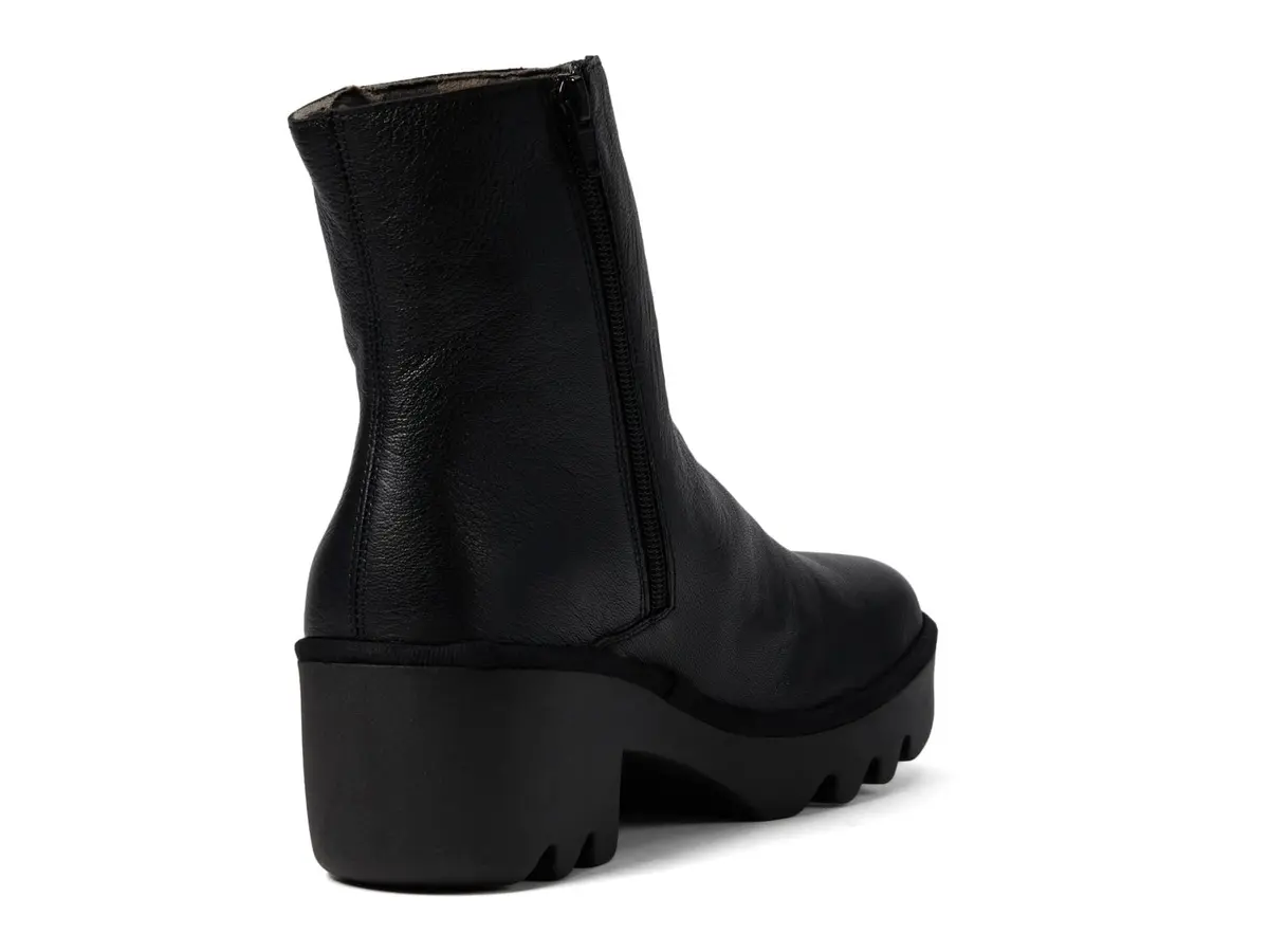 FLY London Womens TOOR513FLY Black 10 Medium | Cushioned Heel-Toe Ankle Boot with Zipper - view 6