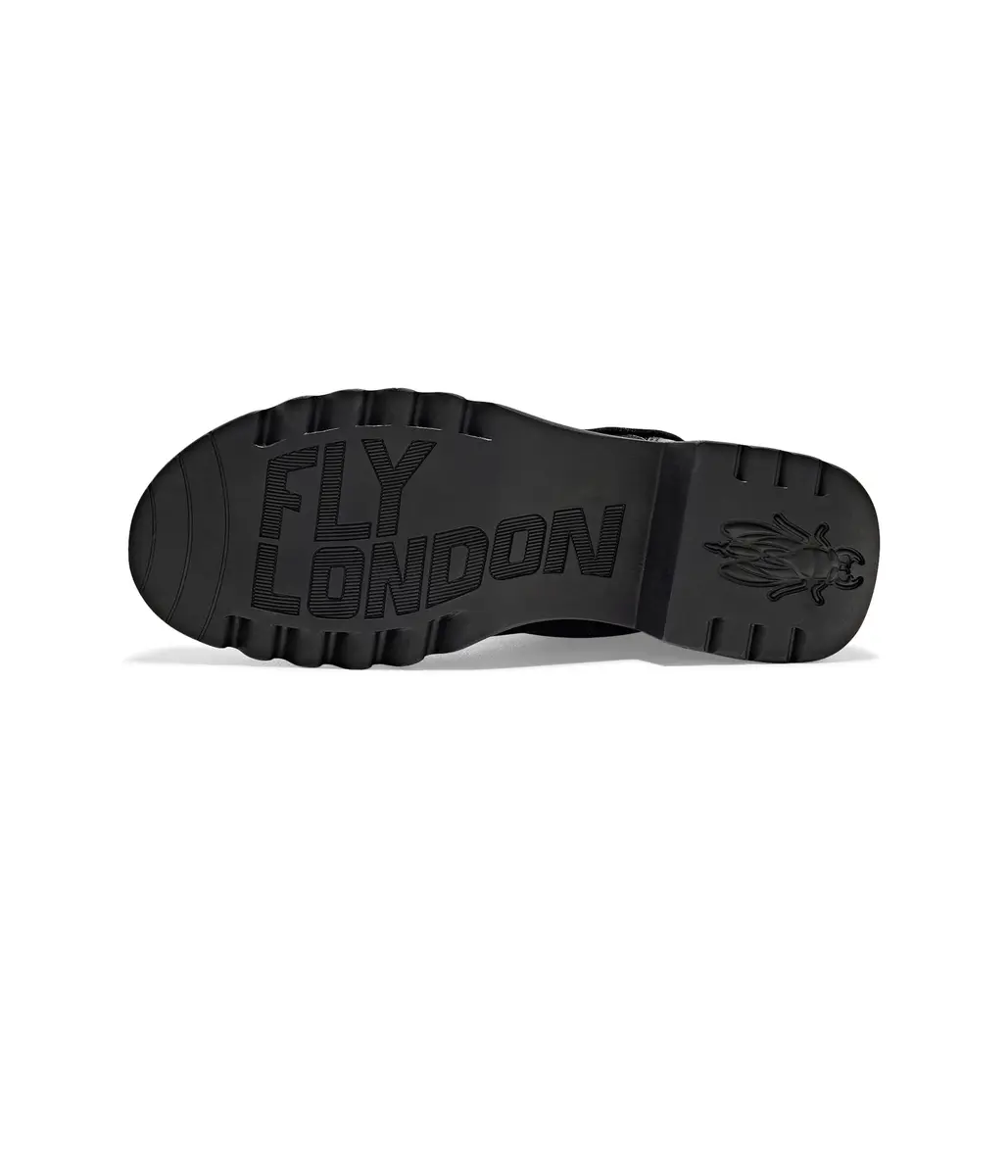 FLY London Womens RILY991FLY Black 9-9.5 | Modern Ankle Boot with Waterproof Leather - view 5