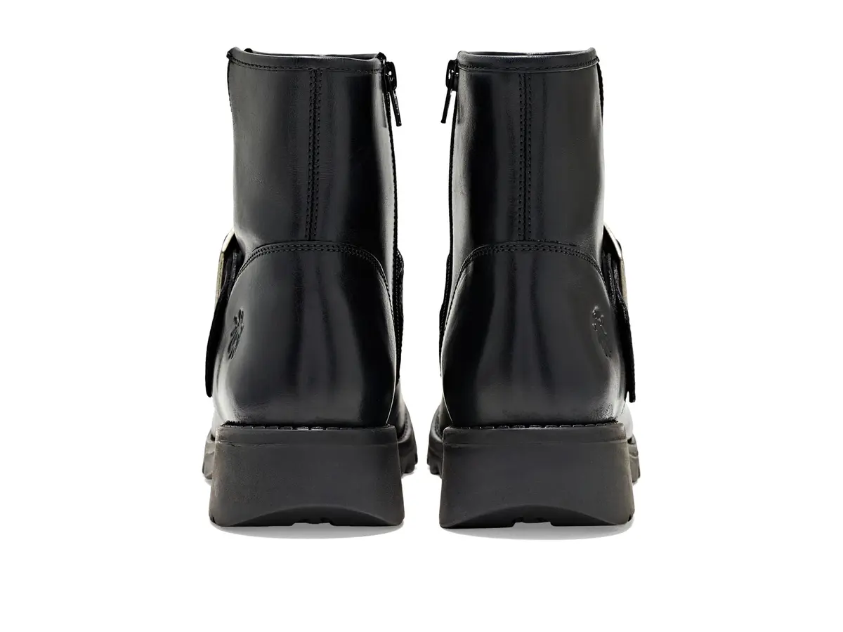 FLY London Womens RILY991FLY Black 9-9.5 | Modern Ankle Boot with Waterproof Leather - view 7