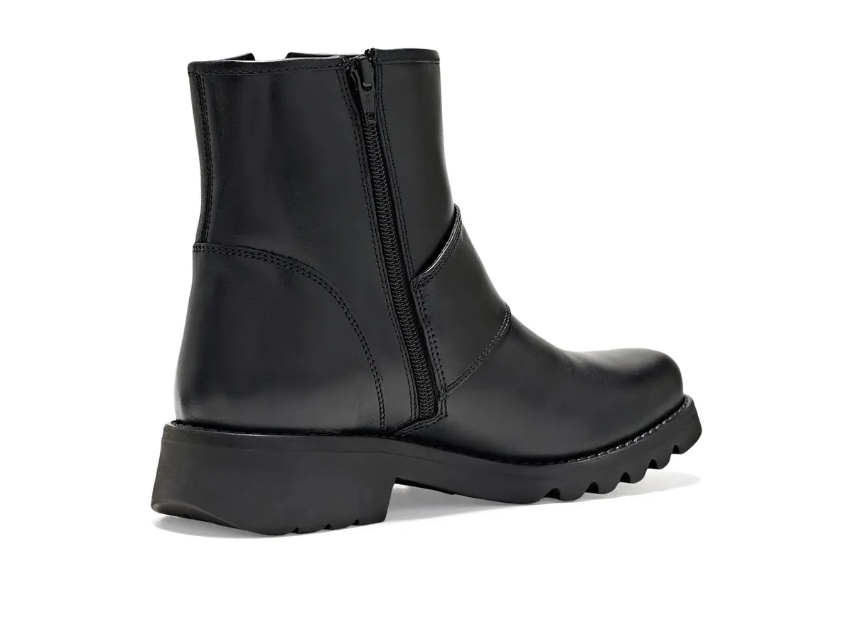 FLY London Womens RILY991FLY Black 9-9.5 | Modern Ankle Boot with Waterproof Leather - view 3