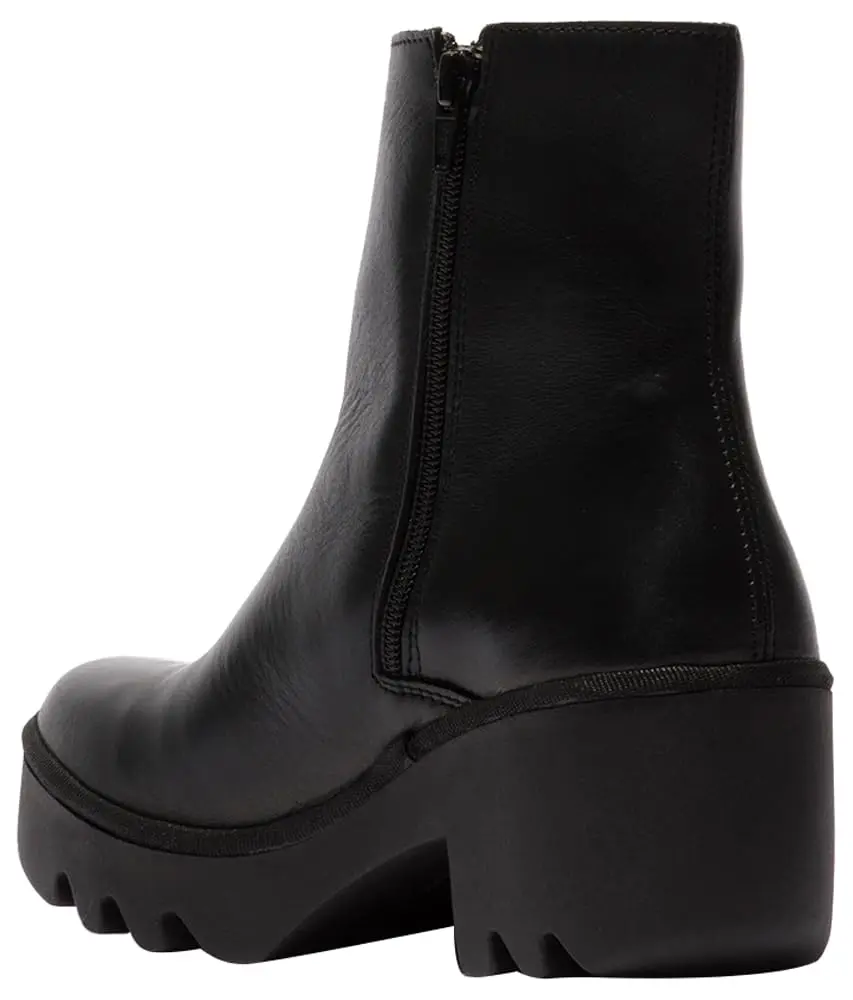 Fly London Toor513fly Leather Boot, Black, Size 8 | Casual Winter Footwear - view 3