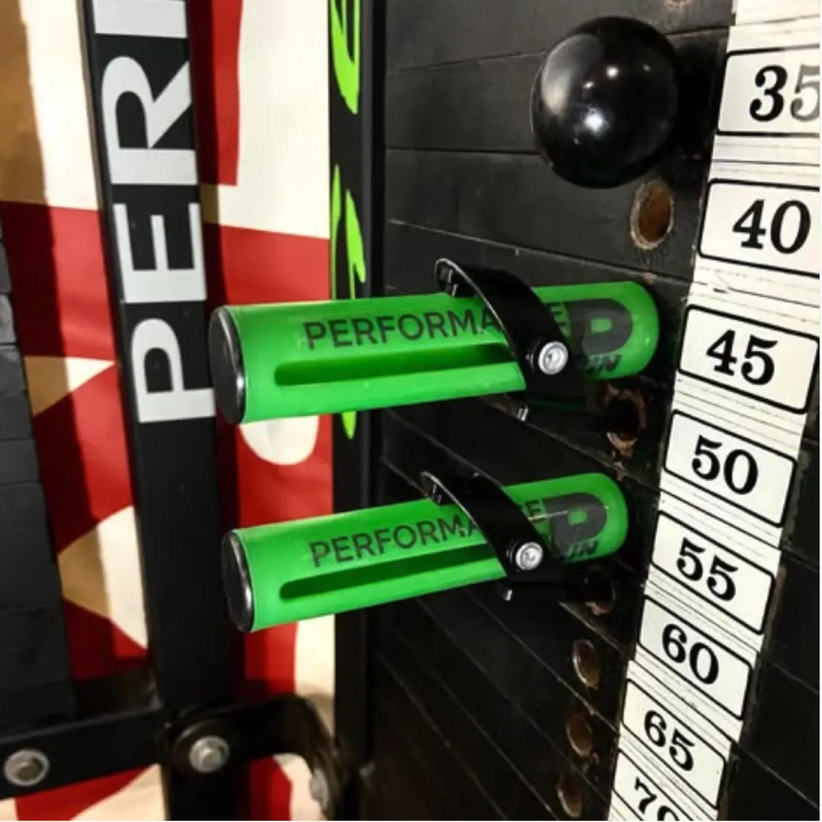 PERFORMANCE PIN Drop Set Pins for Gym 5/16" Diameter | Made in USA | Red - view 3