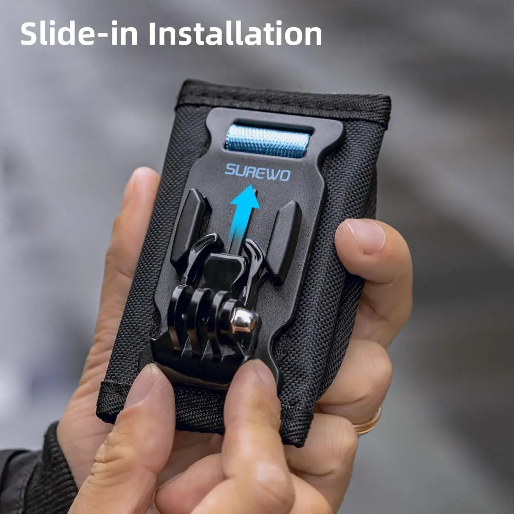SUREWO Osmo Pocket 3 Backpack Mount | Shoulder Strap Camera Clamp for DJI Osmo Pocket 3 - view 3