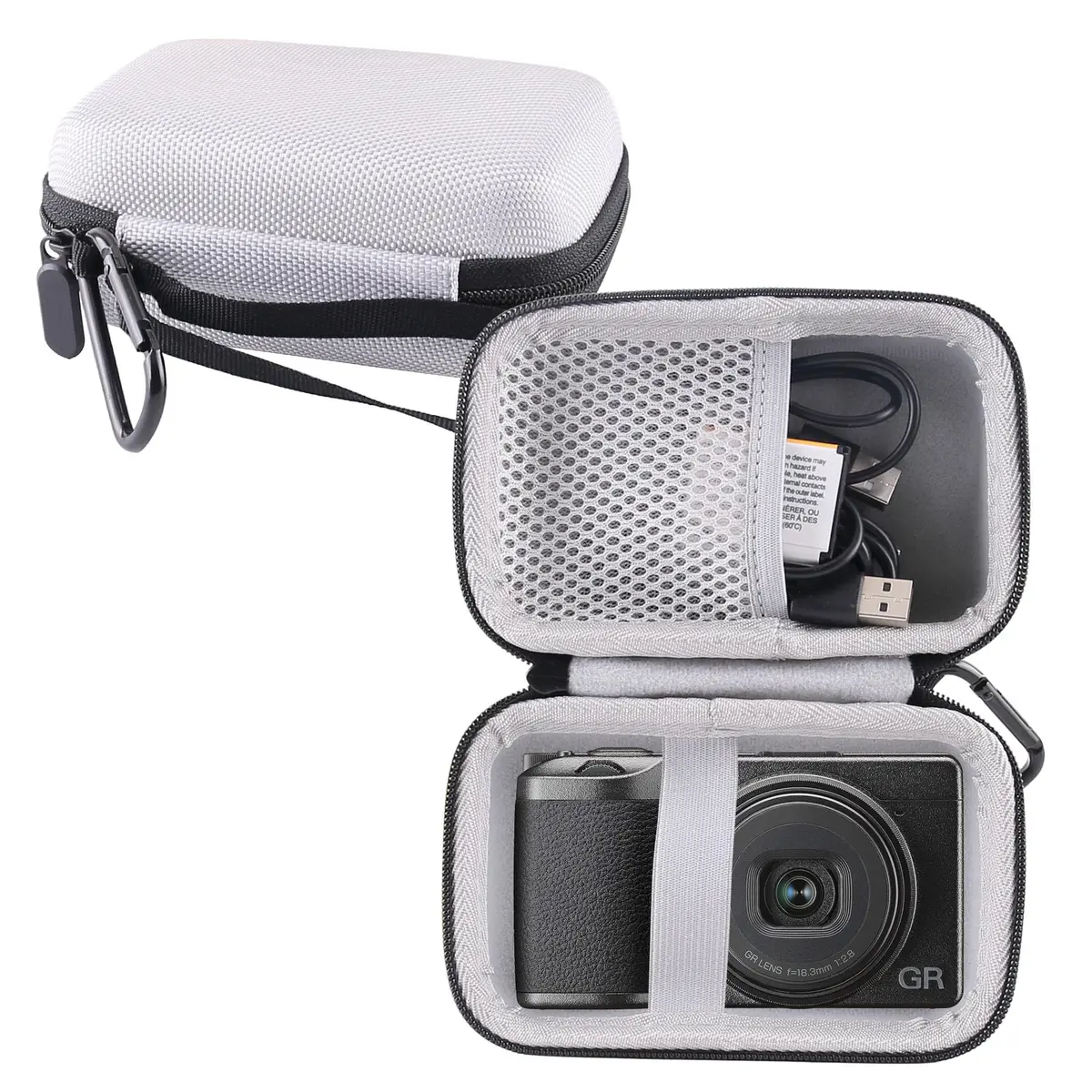 WERJIA Hard EVA Travel Case for Ricoh GR III/IIIx/II Camera | Compact, Lightweight & Durable - main product image