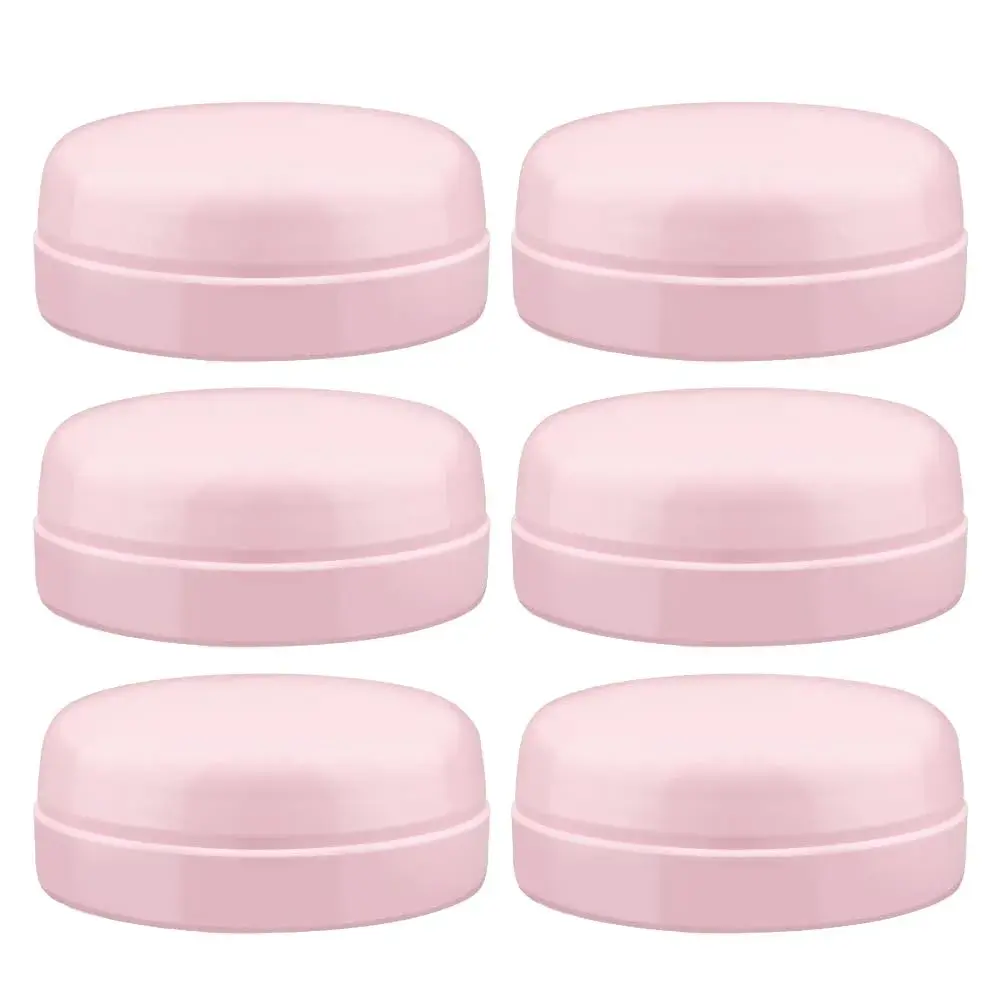 Maymom Solid Lids Aka Travel Caps with Sealing Ring for Avent Bottles, 6 Count Pink | BPA-Free & FDA Compliant - main product image