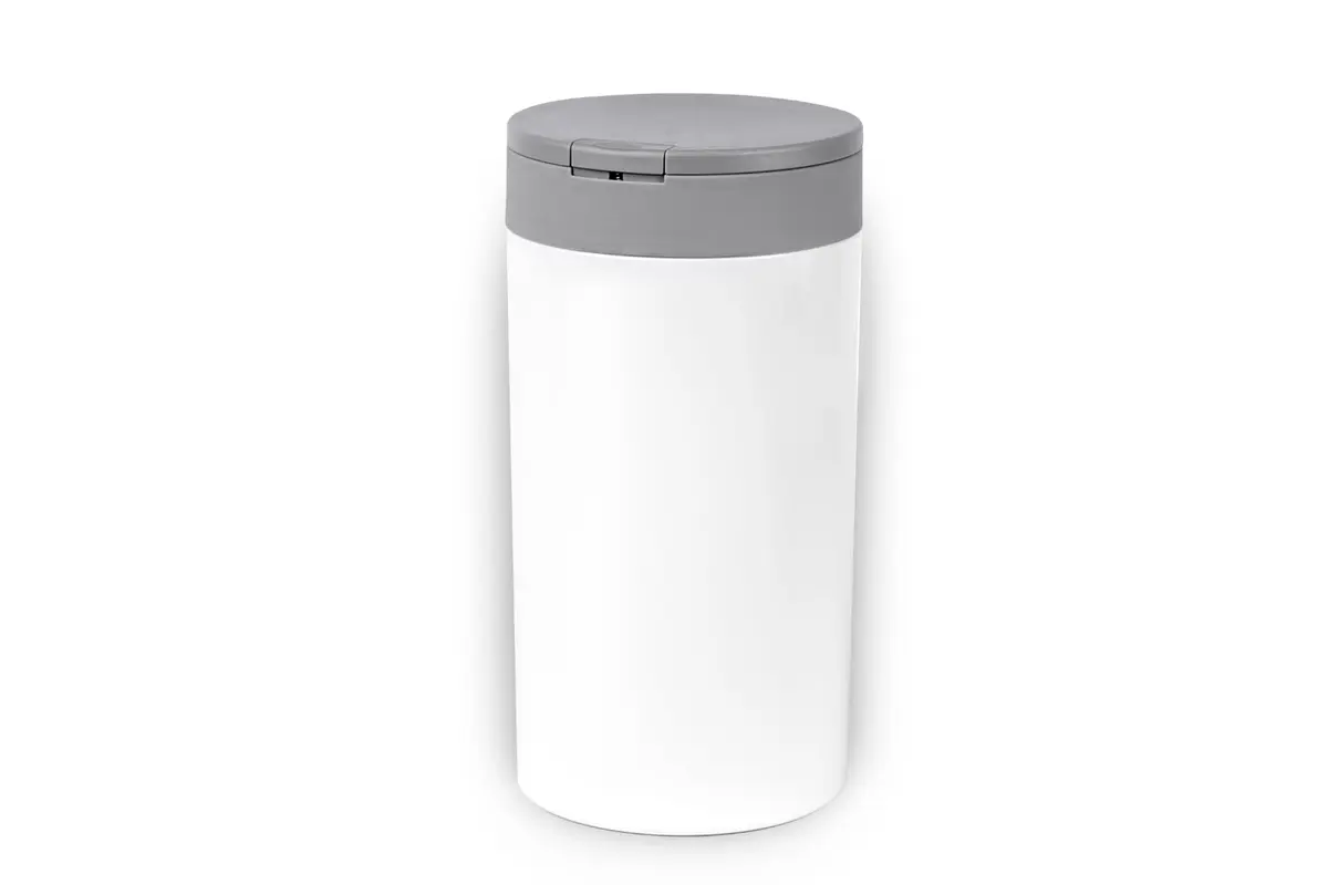 Inevibe Disinfecting Wipes Holder for Kitchen, Bathroom, Classroom | Airtight Push Button Design (White) - view 5