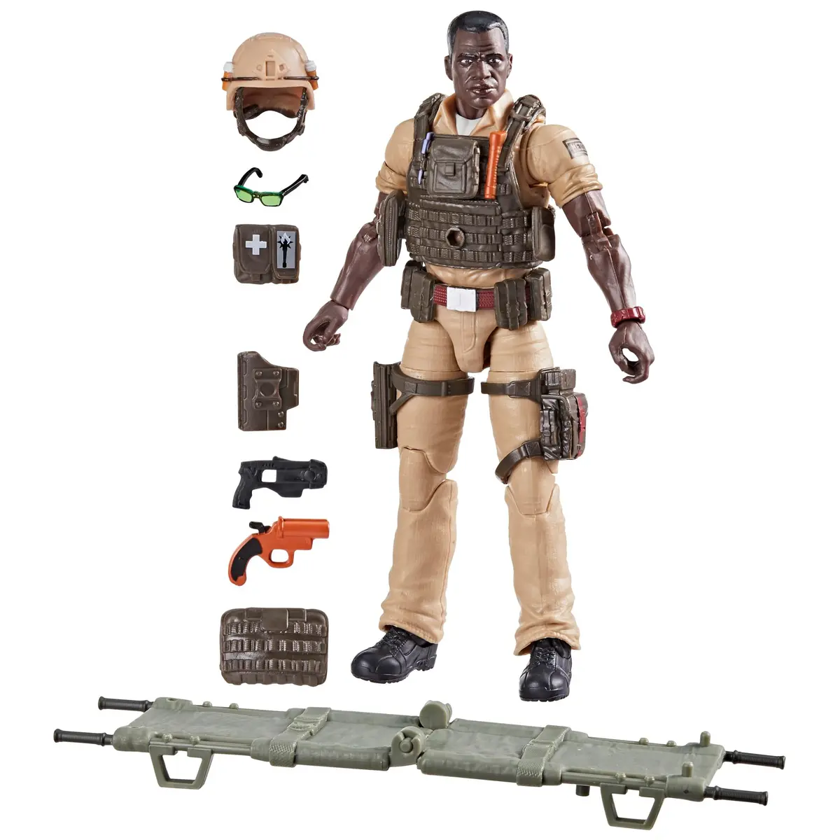 G.I. Joe Classified Series #122 Carl Doc Greer Action Figure 6-inch | Collectible with Accessories - main product image
