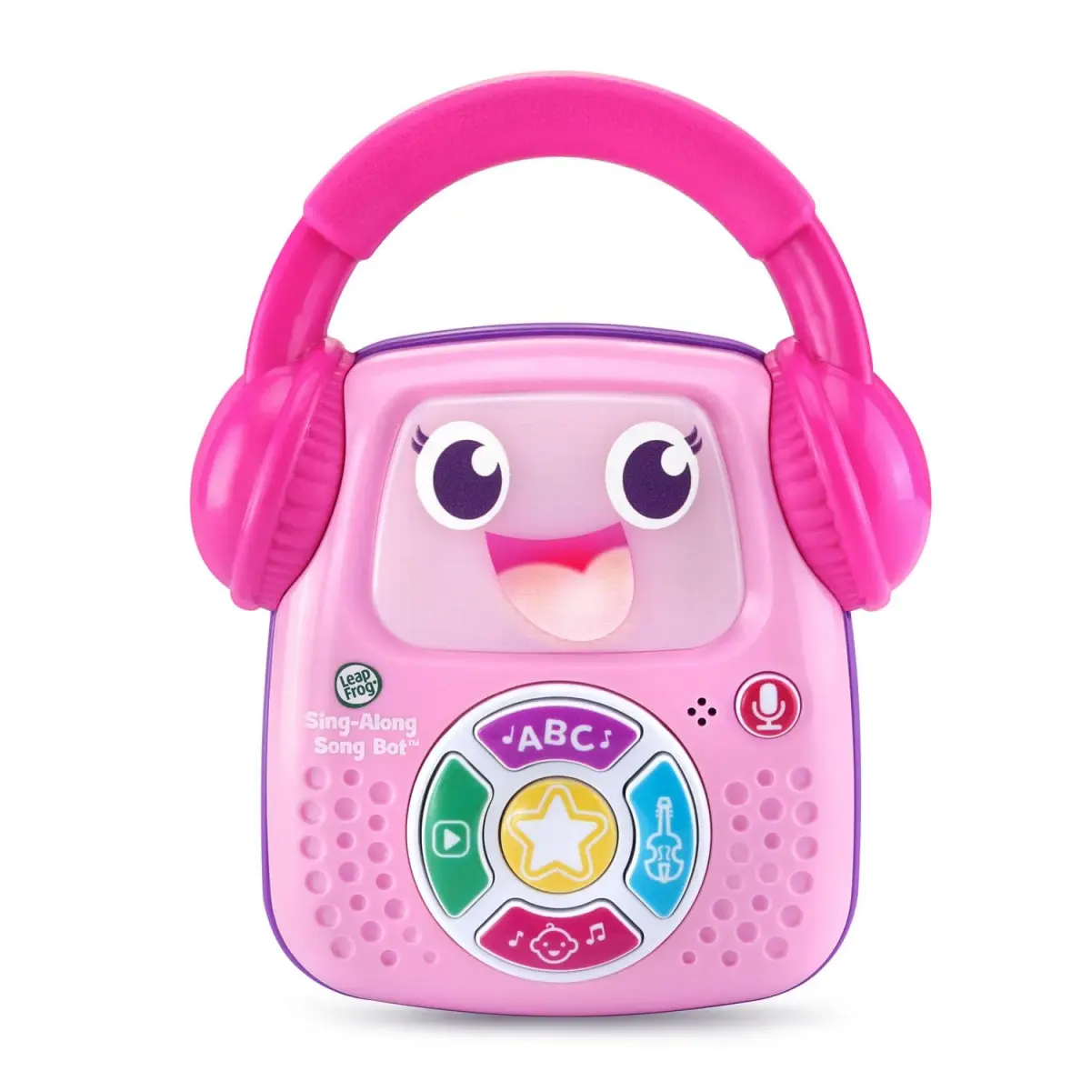 LeapFrog Sing-Along Song Bot, Pink 10.4 cm (4.1") x 14.0 cm (5.5") x 4.7 cm (1.9") | Educational Learning Toy for Toddlers - view 2