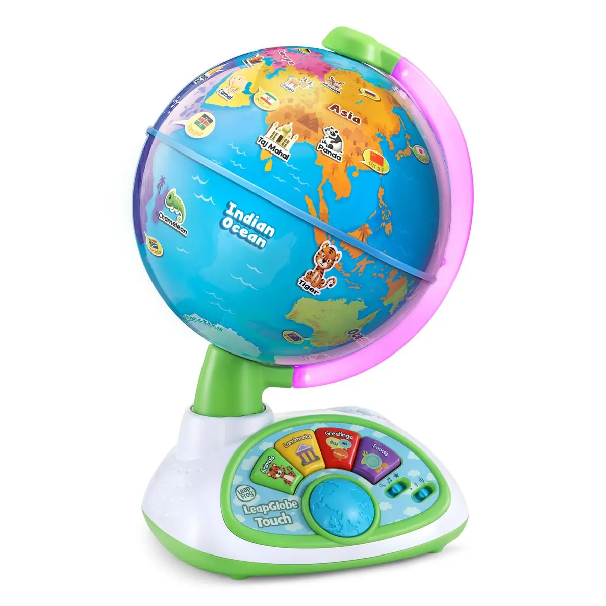 LeapFrog LeapGlobe Interactive Electronic Globe for Kids | 19.3cm x 20.8cm x 31cm (7.6" x 8.3" x 12.2") - view 4