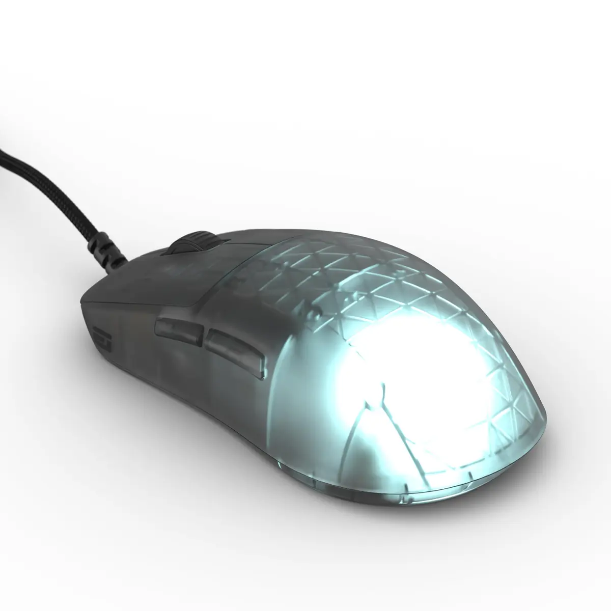 ENDGAME GEAR OP1 RGB Gaming Mouse - Precision Sensor, Kailh GX Switches, White Frost, RGB Lighting, Dark Frost | 26,000 CPI, 50G, 650 IPS - main product image