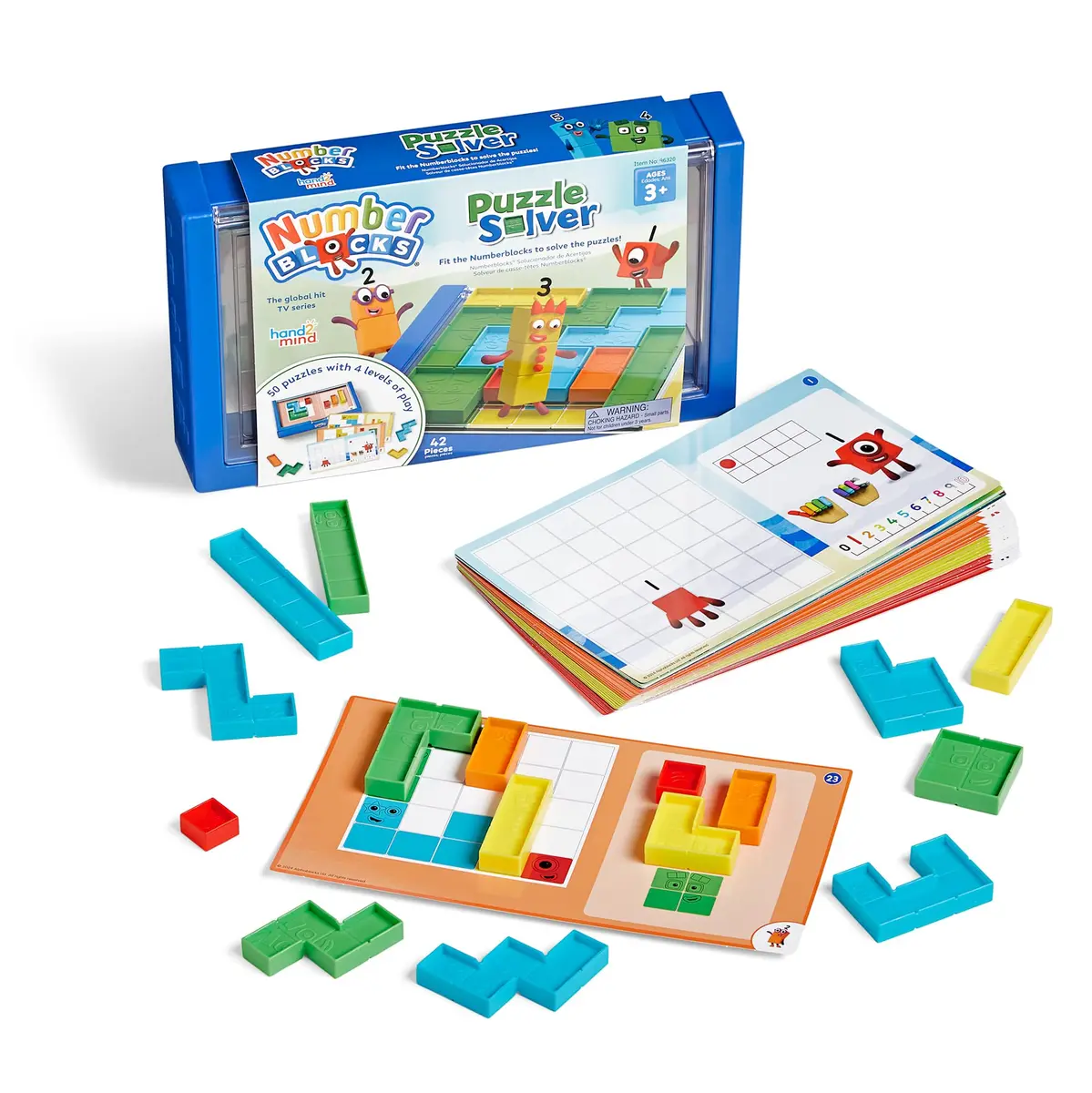 Numberblocks Puzzle Solver Logic Puzzle for Kids Ages 3+ | Math & Critical Thinking Toy - main product image
