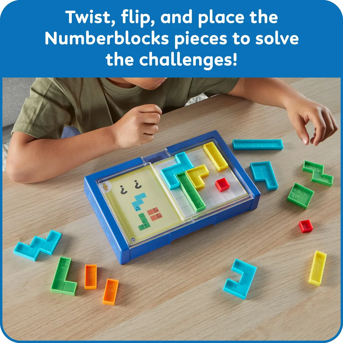 Numberblocks Puzzle Solver Logic Puzzle for Kids Ages 3+ | Math & Critical Thinking Toy - view 6