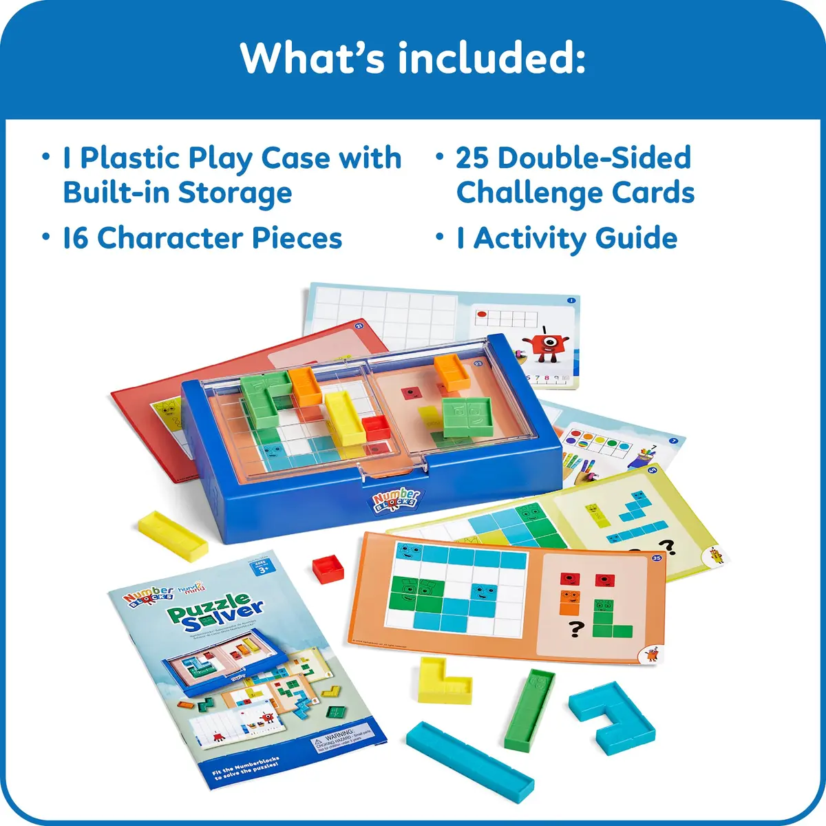 Numberblocks Puzzle Solver Logic Puzzle for Kids Ages 3+ | Math & Critical Thinking Toy - view 3